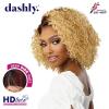 imageSensationnel Dashly Lace Front Wig  Unit 30 Hand Tied Laceparting Ear to Ear Synthetic 1 JETBLACKBALAYAGEMOCHA