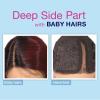 imageSensationnel Dashly Lace Front Wig  Unit 30 Hand Tied Laceparting Ear to Ear Synthetic 1 JETBLACKBALAYAGEMOCHA