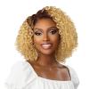 imageSensationnel Dashly Lace Front Wig  Unit 30 Hand Tied Laceparting Ear to Ear Synthetic 1 JETBLACKBALAYAGEMOCHA