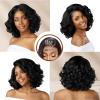imageSensationnel Bare Lace 13X6 Wigs  Unit 19 Lacefrontal Glueless Synthetic 180 Degree Preplucked Hairline 1 JETBLACKFLAMBOYAGECHOCOLATE