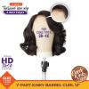 imageSensationnel Curls Kinksandco Kinkyedges Wig  Kinky Barrel Curl 12 Inch Y Part Lace Natural Kinkytexture Edged Hairline for Natural 3C to 4C Hair Textures 1 JETBLACKHL3451