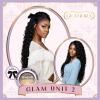 imageSensationnel Glamora Lace Front Wigs  Glam Unit 2 13x4 Laceparting Ready to Wear Synthetic Preplucked Hairline Glueless Lacefront BALAYAGECHOCOLATE