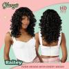 imageSensationnel Glamzy Lace Crown Wig  Bailey Glueless Hand Tied CrownArea Synthetic Hair 1 JETBLACK1B OFFBLACK