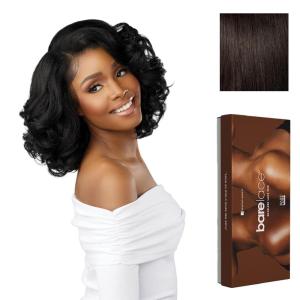 imageSensationnel Bare Lace 13X6 Wigs  Unit 19 Lacefrontal Glueless Synthetic 180 Degree Preplucked Hairline 1 JETBLACK2 DARKBROWN