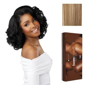 imageSensationnel Bare Lace 13X6 Wigs  Unit 19 Lacefrontal Glueless Synthetic 180 Degree Preplucked Hairline 1 JETBLACKFLAMBOYAGESAND