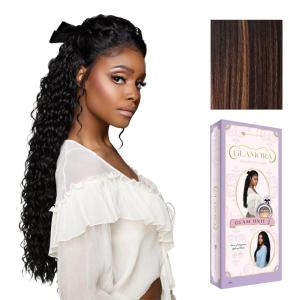 imageSensationnel Glamora Lace Front Wigs  Glam Unit 2 13x4 Laceparting Ready to Wear Synthetic Preplucked Hairline Glueless Lacefront BALAYAGECHOCOLATE