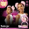 imageSensationnel Shearmuse Festigal Lacewig  Bubble Gal Full Center Laceparting Hand Tied Ready to Wear Synthetic Prestyled Units BLACKTTBLUSHPINK