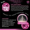 imageSensationnel Shearmuse Festigal Lacewig  Flower Gal Glueless Ypart Laceparting Hand Tied Ready to Wear Synthetic Prestyled Units BUBBLEGUMLILAC