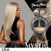 imageSensationnel Shearmuse Mystic Krush Lacewig  Lila Glueless Synthetic Preplucked Hairline Deep Laceparting Hand Tied MUSHROOMBROWNSMOKYVIOLET
