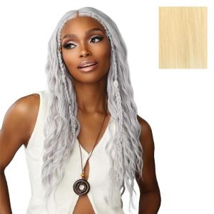 imageSensationnel Shearmuse Festigal Lacewig  Dazzle Gal Glueless Ypart Laceparting Hand Tied Ready to Wear Synthetic Prestyled Units BLEACHBLONDEBLEACHBLONDE