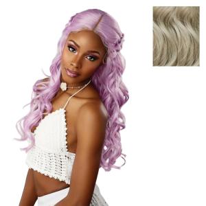 imageSensationnel Shearmuse Festigal Lacewig  Flower Gal Glueless Ypart Laceparting Hand Tied Ready to Wear Synthetic Prestyled Units BUBBLEGUMLIGHTASHBLONDE