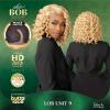 imageSensationnel Chicbob Lace Frontwig  Lob Unit 9 Face Framing Glueless Wig Wide 5 Inch Deep Part Synthetic Preplucked Hairline 1 JETBLACK1 JETBLACK