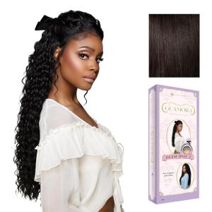 imageSensationnel Glamora Lace Front Wigs  Glam Unit 2 13x4 Laceparting Ready to Wear Synthetic Preplucked Hairline Glueless Lacefront 1 JETBLACK2 DARKBROWN
