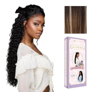 imageSensationnel Glamora Lace Front Wigs  Glam Unit 2 13x4 Laceparting Ready to Wear Synthetic Preplucked Hairline Glueless Lacefront 1 JETBLACKBALAYAGEMOCHA