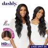imageSensationnel Dashly Lace Front Wig  Unit 35 Hand Tied Laceparting Ear to Ear Synthetic 1 JETBLACKCHBLONDE
