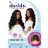 imageSensationnel Dashly Lace Front Wig  Unit 48 Hand Tied Laceparting Ear to Ear Synthetic 1 JETBLACK1 JETBLACK