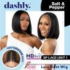 imageSensationnel Dashly Lace Saltandpepper Wig  Sp Unit 1 Hand Tied Laceparting Ear to Ear Synthetic 1 JETBLACKCH30