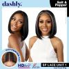 imageSensationnel Dashly Lace Saltandpepper Wig  Sp Unit 1 Hand Tied Laceparting Ear to Ear Synthetic 1 JETBLACKFLAMBOYAGECHOCOLATE
