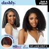 imageSensationnel Dashly Lace Saltandpepper Wig  Sp Unit 4 Hand Tied Laceparting Ear to Ear Synthetic 1 JETBLACK1 JETBLACK
