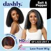 imageSensationnel Dashly Lace Saltandpepper Wig  Sp Unit 4 Hand Tied Laceparting Ear to Ear Synthetic 1 JETBLACK1 JETBLACK