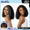 imageSensationnel Dashly Lace Saltandpepper Wig  Sp Unit 4 Hand Tied Laceparting Ear to Ear Synthetic 1 JETBLACK1 JETBLACK