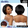 imageSensationnel Dashly Lace Saltandpepper Wig  Sp Unit 9 Hand Tied Laceparting Ear to Ear Synthetic 1 JETBLACK1B OFFBLACK