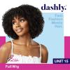 imageSensationnel Dashly Wig  Unit 15 Non Lace Cap Ready to Wear Ear to Ear Lacepart Synthetic 1 JETBLACKT2BG