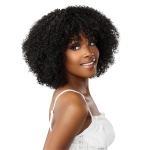 imageSensationnel Dashly Wig  Unit 15 Non Lace Cap Ready to Wear Ear to Ear Lacepart Synthetic 1 JETBLACK1B OFFBLACK