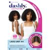 imageSensationnel Dashly Lace Front Wig  Unit 44 Hand Tied Laceparting Ear to Ear Synthetic 1 JETBLACK1 JETBLACK