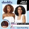 imageSensationnel Dashly Lace Saltandpepper Wig  Sp Unit 10 Hand Tied Laceparting Ear to Ear Synthetic 1 JETBLACKM51