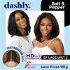 imageSensationnel Dashly Lace Saltandpepper Wig  Sp Unit 3 Hand Tied Laceparting Ear to Ear Synthetic 1 JETBLACKBALAYAGECOPPER