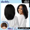 imageSensationnel Dashly Lace Saltandpepper Wig  Sp Unit 3 Hand Tied Laceparting Ear to Ear Synthetic 1 JETBLACKFLAMBOYAGECHOCOLATE