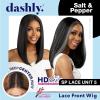 imageSensationnel Dashly Lace Saltandpepper Wig  Sp Unit 5 Hand Tied Laceparting Ear to Ear Synthetic 1 JETBLACKM44