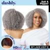 imageSensationnel Dashly Lace Saltandpepper Wig  Sp Unit 8 Hand Tied Laceparting Ear to Ear Synthetic 1 JETBLACKTH2COPPER