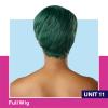 imageSensationnel Dashly Wig  Unit 11 Non Lace Cap Ready to Wear Ear to Ear Lacepart Synthetic 1 JETBLACKDARKGREEN