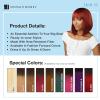 imageSensationnel Dashly Wig  Unit 12 Non Lace Cap Ready to Wear Ear to Ear Lacepart Synthetic 1 JETBLACKT2PURPLE