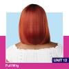 imageSensationnel Dashly Wig  Unit 12 Non Lace Cap Ready to Wear Ear to Ear Lacepart Synthetic 1 JETBLACKT2PURPLE