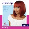 imageSensationnel Dashly Wig  Unit 12 Non Lace Cap Ready to Wear Ear to Ear Lacepart Synthetic 1 JETBLACKT2RED