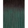 imageSensationnel Dashly Wig  Unit 13 Non Lace Cap Ready to Wear Ear to Ear Lacepart Synthetic 1 JETBLACKT2DARKGREEN