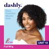 imageSensationnel Dashly Wig  Unit 18 Non Lace Cap Ready to Wear Ear to Ear Lacepart Synthetic 1 JETBLACK1 JETBLACK