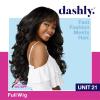 imageSensationnel Dashly Wig  Unit 21 Non Lace Cap Ready to Wear Ear to Ear Lacepart Synthetic 1 JETBLACKBALAYAGECOPPER
