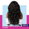 imageSensationnel Dashly Wig  Unit 21 Non Lace Cap Ready to Wear Ear to Ear Lacepart Synthetic 1 JETBLACKBALAYAGEGOLD
