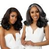 imageSensationnel Dashly Lace Saltandpepper Wig  Sp Unit 2 Hand Tied Laceparting Ear to Ear Synthetic 1 JETBLACKM44