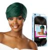 imageSensationnel Dashly Wig  Unit 11 Non Lace Cap Ready to Wear Ear to Ear Lacepart Synthetic 1 JETBLACK1 JETBLACK
