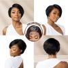 imageSensationnel Bare Lace 13X6 Wigs  Unit 18 Lacefrontal Glueless Synthetic 180 Degree Preplucked Hairline 1 JETBLACKPLATINUMASHBLONDE
