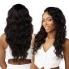 imageSensationnel 13A 13X4 Lace Frontalwigs  Body Wave Human Hair 13A Unprocessed Glueless Straight Preplucked Hairline 20 inch NATURALNATURALBLACK