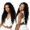 imageSensationnel 13A 13X4 Lace Frontalwigs  Loose Wave Human Hair 13A Unprocessed Glueless Straight Preplucked Hairline 20 inch NATURALNATURAL