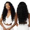 imageSensationnel 13A 13X4 Lace Frontalwigs  Loose Wave Human Hair 13A Unprocessed Glueless Straight Preplucked Hairline 20 inch NATURALNATURAL