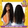 imageSensationnel Butta Lace 90Sbangs Wigs  Unit 916 Glueless Wide Deep Center Part Synthetic Preplucked Hairline 1 JETBLACKBALAYAGESUNKISSED