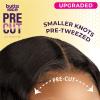 imageSensationnel Butta Lace Precut Wigs  Unit 16 Glueless Extra Wide 5 Inch Deep Parting Synthetic Pre Tweezed Smaller Knot Hairline 1 JETBLACK1B OFFBLACK